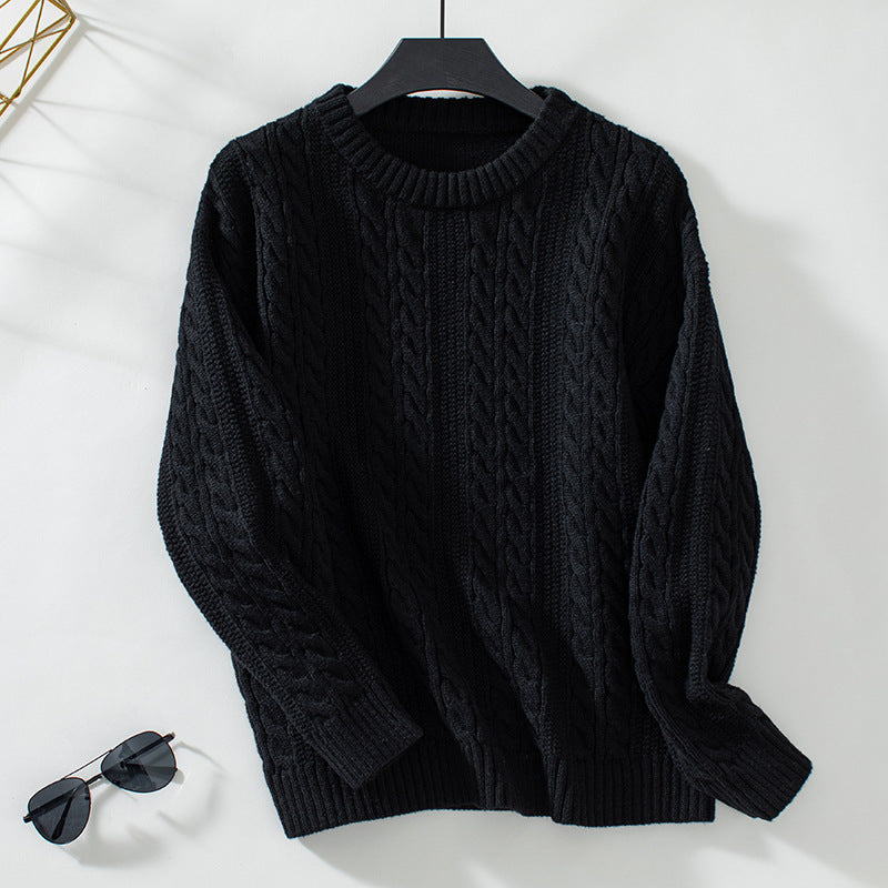 Cassies “Soft Storm” – Cable Knit Sweater