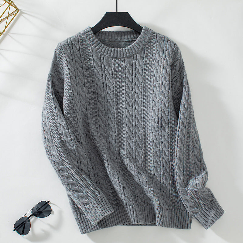Cassies “Soft Storm” – Cable Knit Sweater