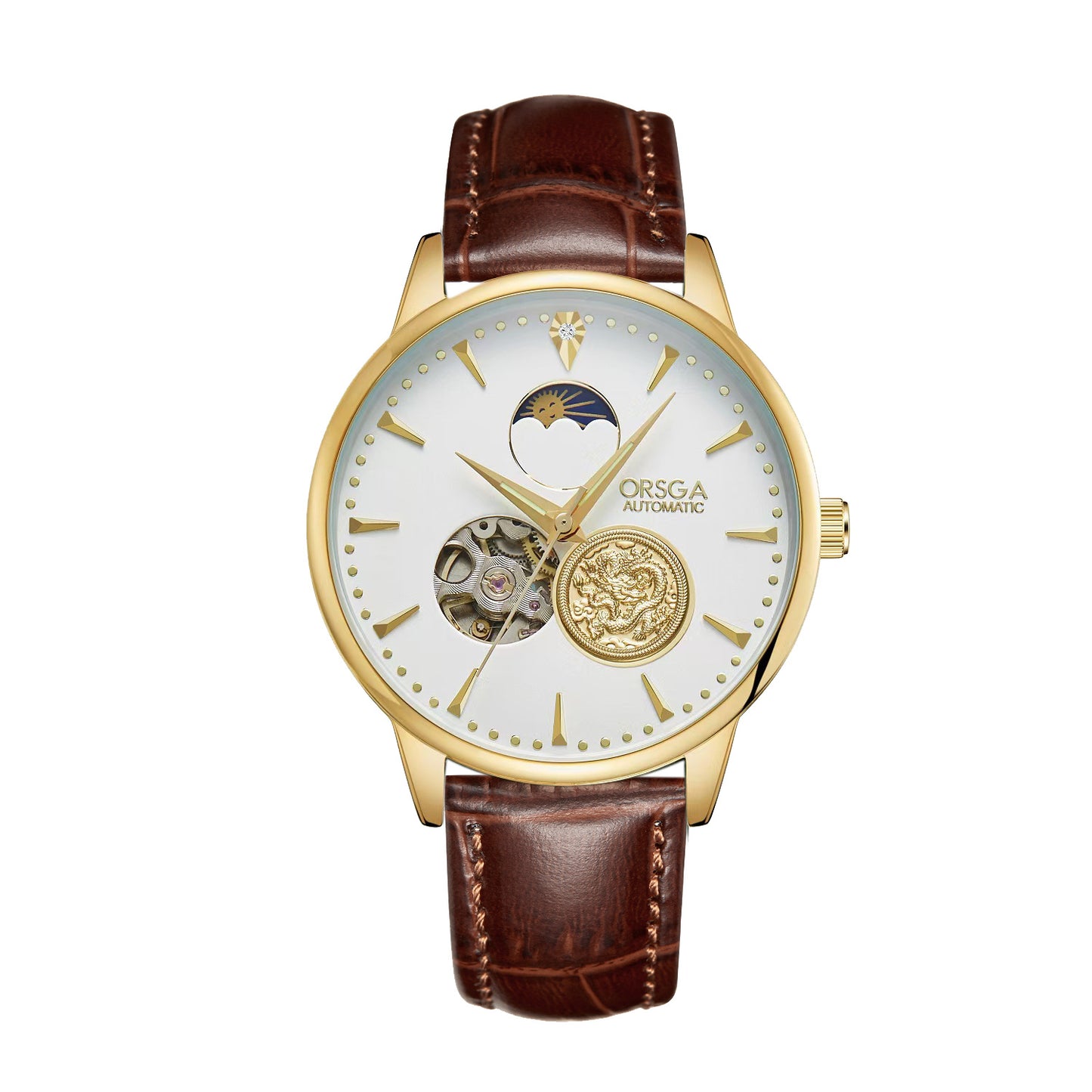 Cassies “Imperial Gold” – Automatik-Uhr