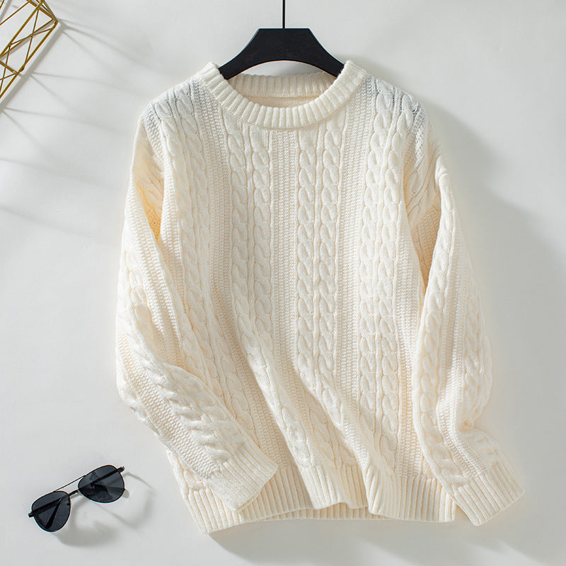 Cassies “Soft Storm” – Cable Knit Sweater