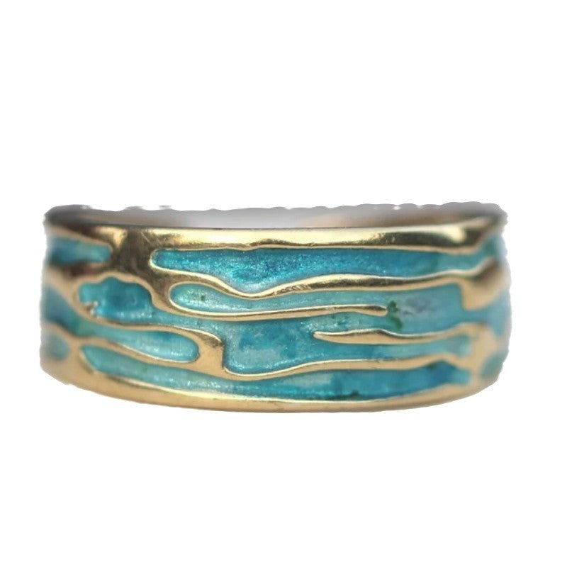 Cassies “Ocean Wave” – Handgefertigter Ring