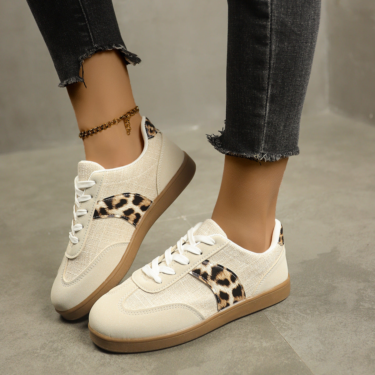 Cassies “Urban Wild” – Trend-Sneaker mit Leopard-Akzent